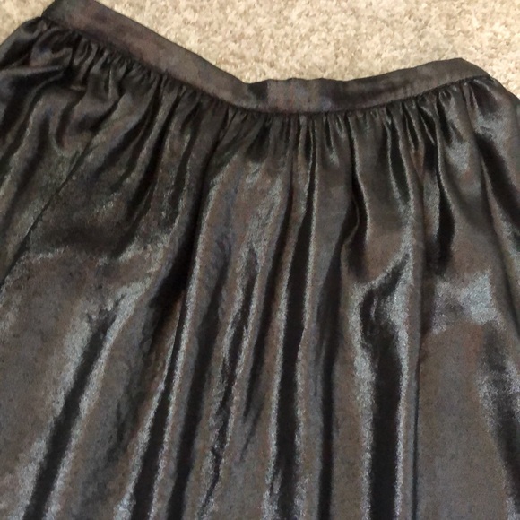 Zara metallic color midi skirt - Picture 5 of 9